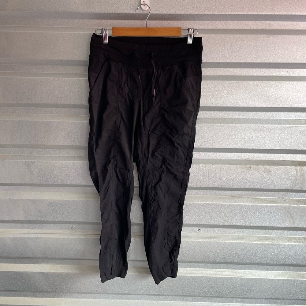 Lululemon black dance studio pants